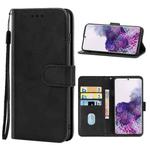 For Samsung Galaxy S20+ Leather Phone Case(Black)