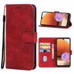 For Samsung Galaxy A32 4G / A32 Lite Leather Phone Case(Red)