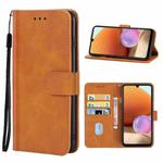 For Samsung Galaxy A32 4G / A32 Lite Leather Phone Case(Brown)