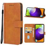 For Samsung Galaxy A52 4G / 5G Leather Phone Case(Brown)