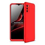 For Samsung Galaxy A02s / M02s GKK Three Stage Splicing Full Coverage PC Phone Case(Red)