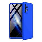 For Samsung Galaxy A52 5G / 4G GKK Three Stage Splicing Full Coverage PC Phone Case(Blue)