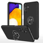 For Samsung Galaxy A13 5G PC + TPU Magnetic Phone Case with Invisible Ring Holder(Black)