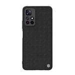 For Xiaomi Redmi Note 11 5G / 11T 5G / 11S 5G / Poco M4 Pro 5G NILLKIN 3D Textured Nylon Fiber TPU Phone Case(Black)