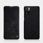 For Xiaomi Redmi Note 11 Pro China / 11 Pro+ Global / Mi 11i / 11i  5G NILLKIN QIN Series Crazy Horse Texture Leather Case(Black)