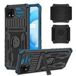 For OPPO Realme C20 Armor Wristband Phone Case(Blue)