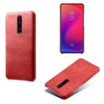 For Xiaomi Redmi K20 / K20 Pro / Mi 9T / Mi 9T Pro Calf Texture PC + PU Phone Case(Red)