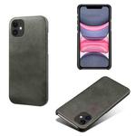 Calf Texture PC + PU Phone Case For iPhone 11(Black)