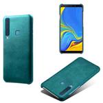 Calf Texture  PC + PU Phone Case For Samsung Galaxy A9 (2018)(Green)