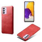 Calf Texture  PC + PU Phone Case For Samsung Galaxy A82 5G(Red)