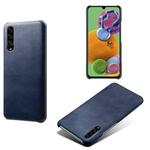 Calf Texture  PC + PU Phone Case For Samsung Galaxy A90 5G(Blue)