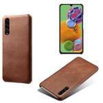 Calf Texture  PC + PU Phone Case For Samsung Galaxy A90 5G(Brown)