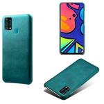 Calf Texture  PC + PU Phone Case For Samsung Galaxy F41(Green)