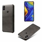 For Xiaomi Mi Mix 3 Calf Texture PC + PU Phone Case(Black)
