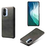 For Xiaomi Mi 11i 5G Calf Texture PC + PU Phone Case(Black)