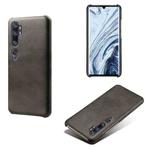 For Xiaomi Mi CC9 Pro / Mi Note 10 Pro / Mi Note 10 Calf Texture PC + PU Phone Case(Black)