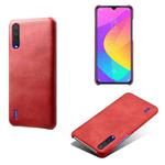 For Xiaomi Mi CC9 / Mi 9 Lite Calf Texture PC + PU Phone Case(Red)
