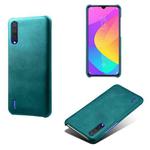 For Xiaomi Mi CC9 / Mi 9 Lite Calf Texture PC + PU Phone Case(Green)