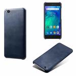For Xiaomi Redmi Go Calf Texture PC + PU Phone Case(Blue)