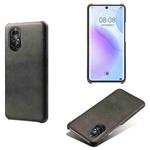 For Huawei nova 8 5G Calf Texture PC + PU Phone Case(Black)