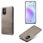 For Huawei nova 8 5G Calf Texture PC + PU Phone Case(Grey)