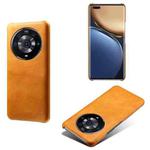 For Honor Magic3 Pro Calf Texture PC + PU Phone Case(Orange)