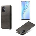 For Honor V40 Lite Calf Texture PC + PU Phone Case(Black)
