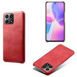 For Honor X30i Calf Texture PC + PU Phone Case(Red)