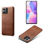 For Honor X30i Calf Texture PC + PU Phone Case(Brown)