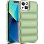 For iPhone 13 Pro Eiderdown Airbag Shockproof Phone Case (Army Green)