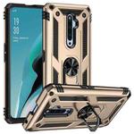 For OPPO Reno2 Z Shockproof TPU + PC Phone Case(Gold)