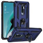 For OPPO Reno2 Z Shockproof TPU + PC Phone Case(Blue)