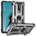 For OPPO Reno2 Z Shockproof TPU + PC Phone Case(Silver)