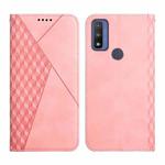 For Motorola G Pure Skin Feel Magnetic Leather Phone Case(Rose Gold)