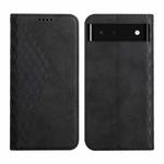 For Google Pixel 6 Skin Feel Magnetic Leather Phone Case(Black)