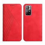 For Xiaomi Redmi Note 11 5G Skin Feel Magnetic Leather Phone Case(Red)