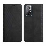 For Xiaomi Redmi Note 11 5G Skin Feel Magnetic Leather Phone Case(Black)