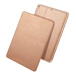 For iPad Pro 10.5 inch GEBEI Full Coverage Horizontal Flip Protective Case with Holder & Card Slots(Gold)