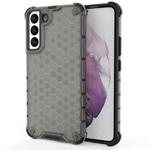 For Samsung Galaxy S22+ 5G Honeycomb PC + TPU Phone Case(Black)