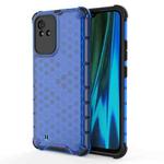For OPPO Realme Narzo 50 4G Honeycomb PC + TPU Phone Case(Blue)