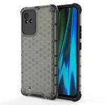 For OPPO Realme Narzo 50 4G Honeycomb PC + TPU Phone Case(Black)