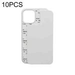 10 PCS 2D Blank Sublimation Phone Case For iPhone 6 & 6s(Transparent)