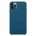 For iPhone 12 / 12 Pro Solid Silicone Phone Case(Xingyu Blue)