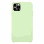 For iPhone 13 Pro Solid Silicone Phone Case (Mint Green)