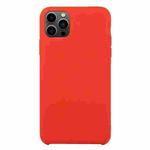 For iPhone 13 Pro Solid Silicone Phone Case (China Red)
