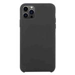 For iPhone 13 Pro Solid Silicone Phone Case (Ash)