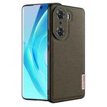 For Huawei Honor 60 Pro DUX DUCIS Fino Series PU + TPU Protective Phone Case(Green)