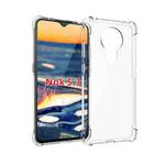 For Nokia 5.3 Shockproof Non-slip Thickening TPU Phone Case(Transparent)