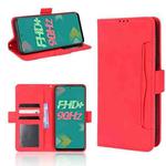 For Infinix Hot 11S Skin Feel Calf Pattern Leather Phone Case(Red)