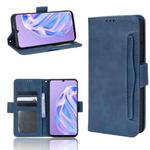 For Ulefone Note 6 / Note 6P Skin Feel Calf Pattern Leather Phone Case(Blue)